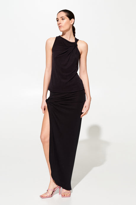 THE JERSEY KNOT SKIRT