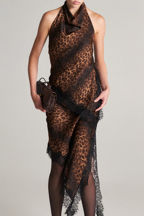 THE LACE ANIMALIER SKIRT