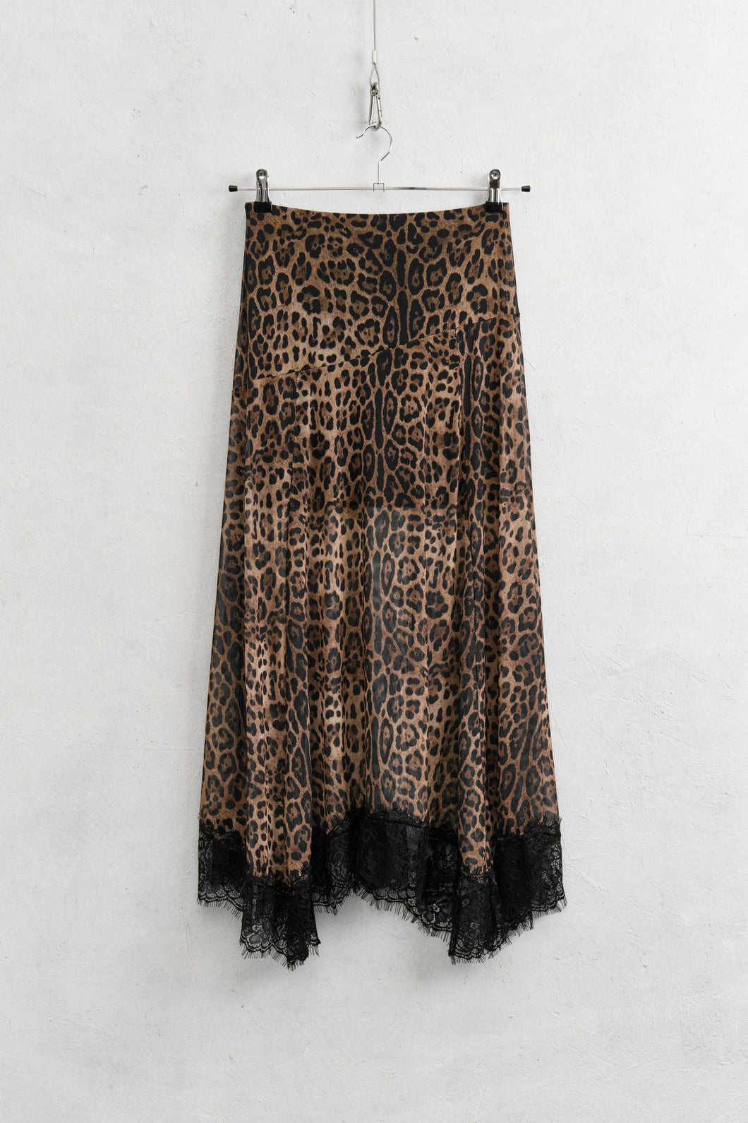THE ANIMAL PRINT LACE SKIRT