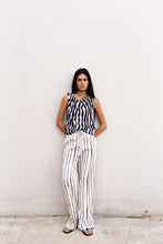Cargar imagen en el visor de la galería, PANTALÓN FLUIDO RAYAS