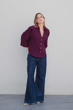 Cargar imagen en el visor de la galería, CAMISA MANGA VUELTA