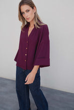 Cargar imagen en el visor de la galería, CAMISA MANGA VUELTA