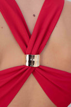 Cargar imagen en el visor de la galería, VESTIDO APLIQUE ESPALDA