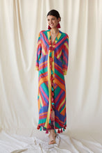 Cargar imagen en el visor de la galería, KAFTAN EMILIANA MULTICOLOR COOSY