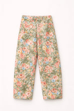 Load image into Gallery viewer, THE FLOWER PRINT BARREL PANTS