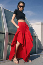 Load image into Gallery viewer, THE RED PANTS WITH FLARE