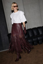 Cargar imagen en el visor de la galería, THE FRINGE SKIRT
