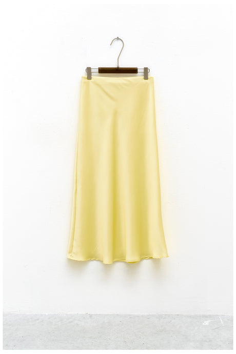 THE SATIN SKIRT