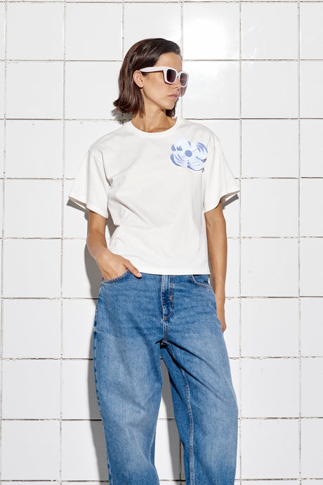 THE FLOWER T SHIRT ULTIMA PIEZA ONE SIZE