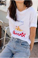 Cargar imagen en el visor de la galería, THE PASTA ADDICTED GRAPHIC TEE