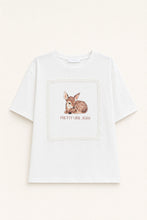 Cargar imagen en el visor de la galería, THE BAMBI CROCHET GRAPHIC TEE