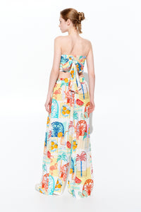 THE PRINTED SCARF TOP
