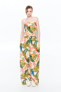 THE PRINTED SCARF TOP