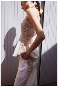 THE CROCHET LINEN PANTS