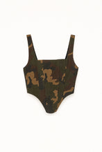 Load image into Gallery viewer, THE CAMO CORSET