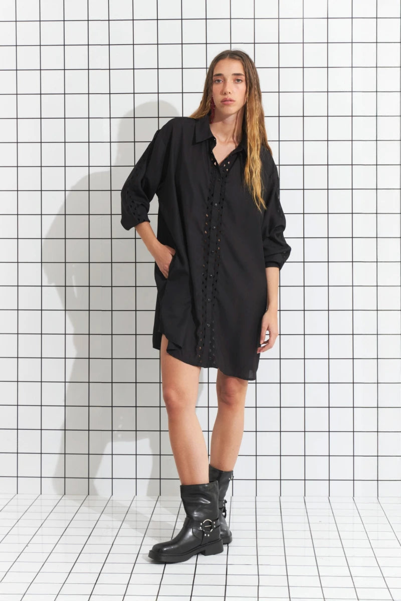 TUNICA  CAMISERA CALADA  SYMPHORINE