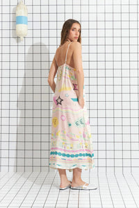 VESTIDO MIDI SIRENA  SYMPHORINE