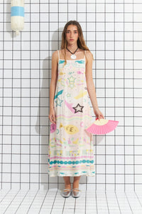 VESTIDO MIDI SIRENA  SYMPHORINE