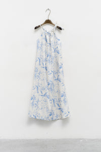THE HALTER RINTED DRESS