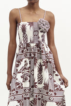 Cargar imagen en el visor de la galería, THE MIX MEDIA  FLOWER DRESS ULTIMA PIEZA ONE SIZE