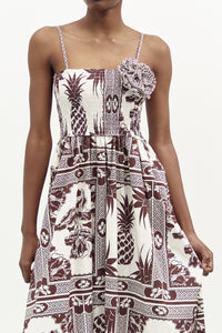 THE MIX MEDIA  FLOWER DRESS ULTIMA PIEZA ONE SIZE