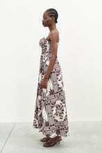 Cargar imagen en el visor de la galería, THE MIX MEDIA  FLOWER DRESS ULTIMA PIEZA ONE SIZE