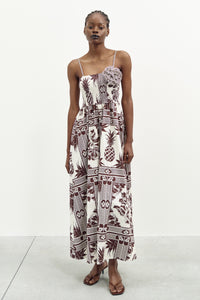 THE MIX MEDIA  FLOWER DRESS ULTIMA PIEZA ONE SIZE