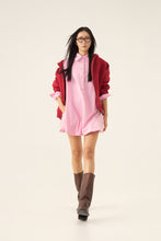 Cargar imagen en el visor de la galería, THE PINK BUBBLE SHIRT DRESS