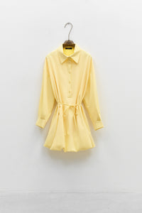 THE YELLOW BUBBLE SHIRT DRESS