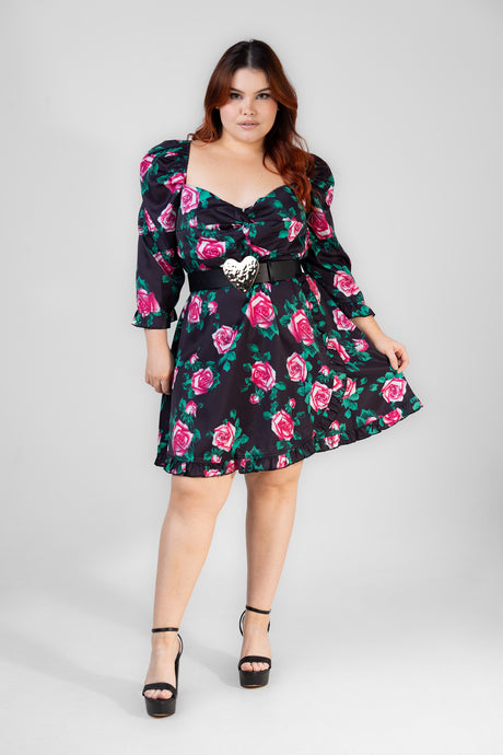 THE FLORI DRESS -ULTIMA PIEZA XXL